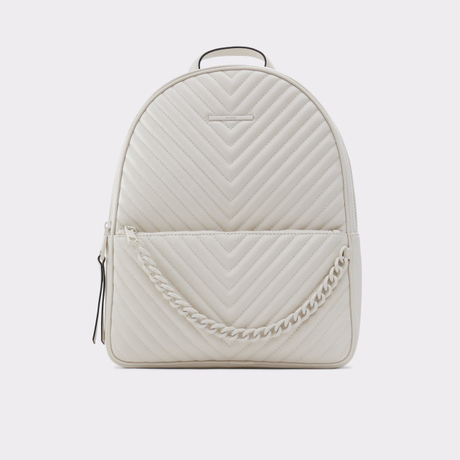 Buy Aldo AZARIAN Quilted Backpack In White in bd Buy Aldo AZARIAN Quilted Backpack In White in bd