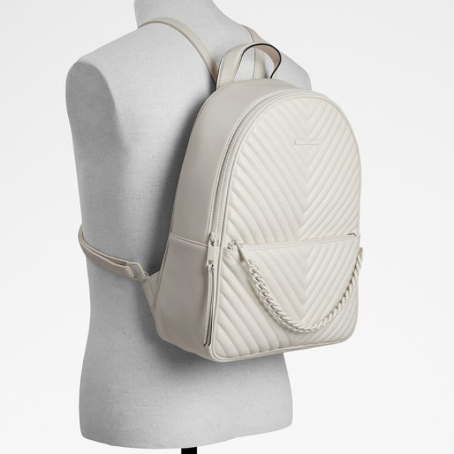 Buy Aldo AZARIAN Quilted Backpack In White in bd Buy Aldo AZARIAN Quilted Backpack In White in bd