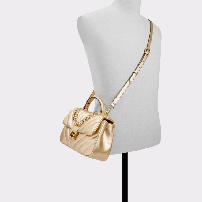 Best Hayssx Top Handle Bag Gold Fashion for women's 