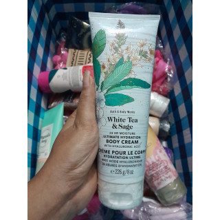 White Tea and Sage Body Cream