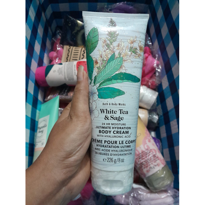 White Tea and Sage Body Cream