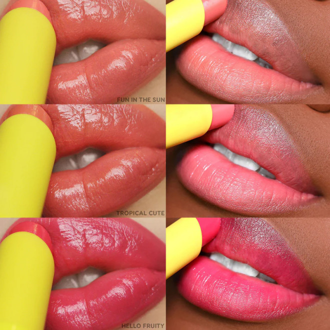 yummy smoothie glowing lip balm kit