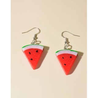 Watermelon Decor Drop Earrings - SHEIN BD