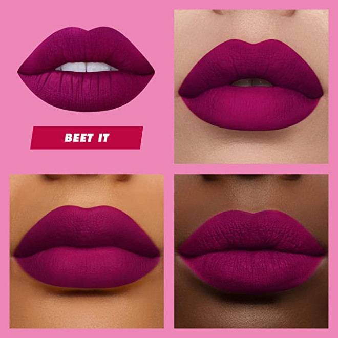 Lime Crime Beet It Matte Velvetines Lipstick