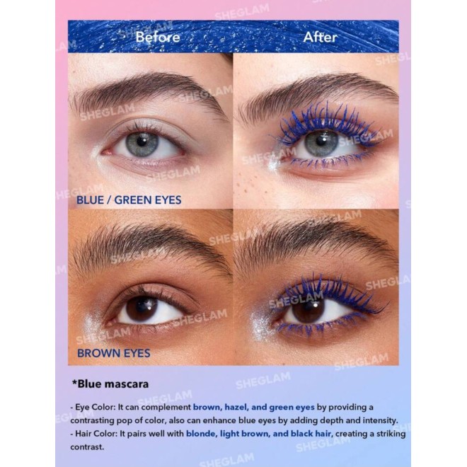 SHEGLAM Mascara - Waterproof Blue SHEGLAM Mascara - Waterproof Blue