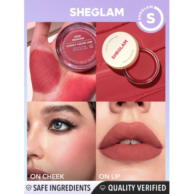 SHEGLAM CHEEKY COLOR JAM-ROSE MEADOW