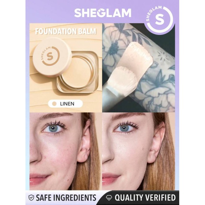 SHEGLAM Full Coverage Foundation Balm-Linen