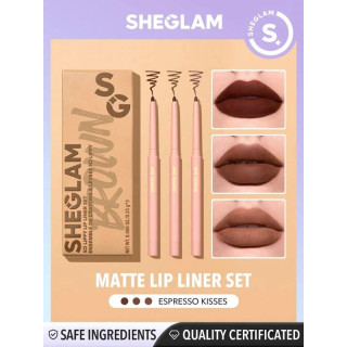 SHEGLAM Lip Liner Set - Espresso Kisses SHEGLAM Lip Liner Set - Espresso Kisses
