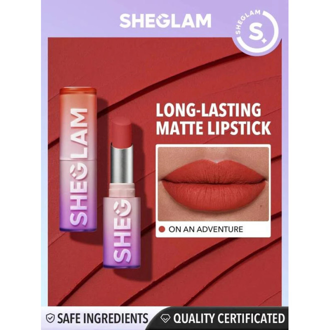 SHEGLAM MATTE LIPSTICK - On An Adventure