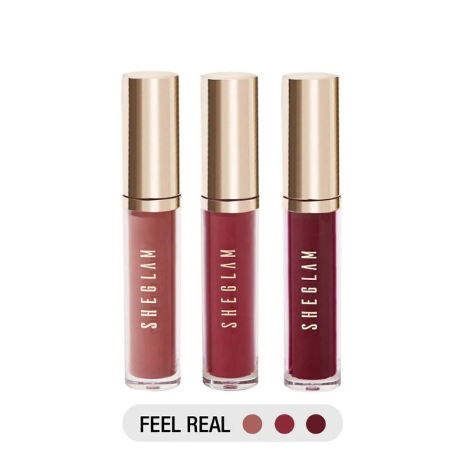 SHEGLAM MINI LIPSTICK SET - FEEL REAL SHEGLAM MINI LIPSTICK SET - FEEL REAL