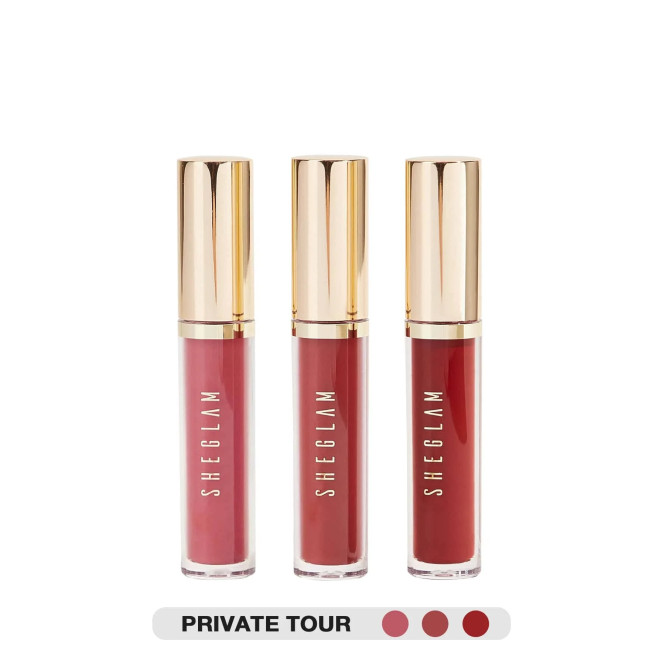SHEGLAM MINI LIPSTICK SET - PRIVATE TOUR SHEGLAM MINI LIPSTICK SET - PRIVATE TOUR