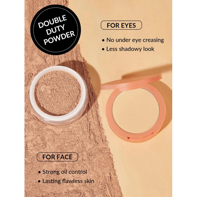 SHEGLAM SETTING POWDER DUO - Bisque SHEGLAM SETTING POWDER DUO - Bisque