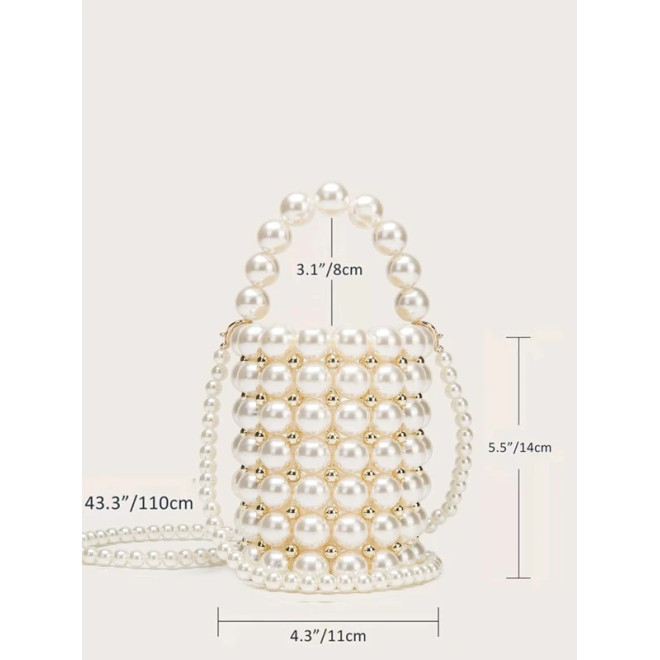 Pearl Bucket Bag