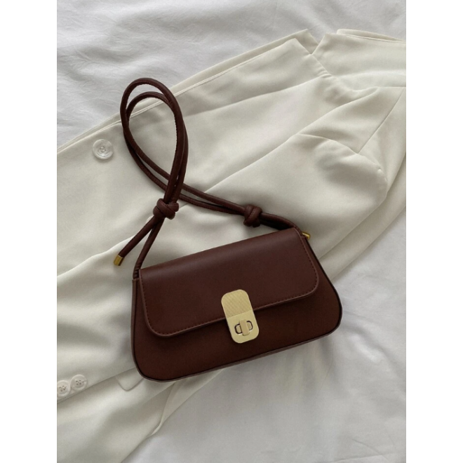 Twist Lock Flap Bag - SHEIN BD