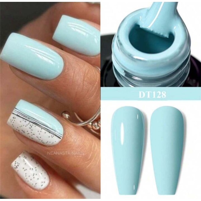 Gel Nail Polish Blue Spring Summer Candy Color
