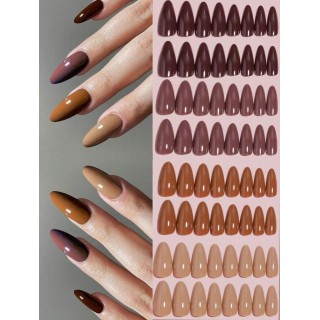 Almond Nails Set