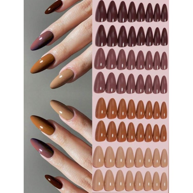 Almond Nails Set