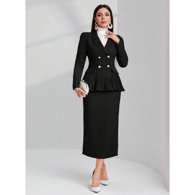 Double Breasted Suit Jacket