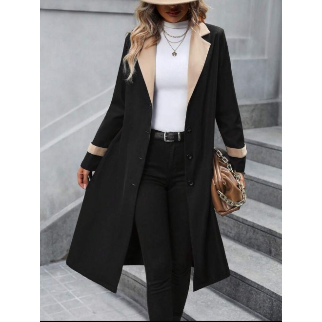 Lapel Collar Coat