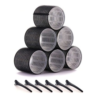 Jumbo Hair Curlers Rollers 2.56in 12pcs Jumbo Hair Curlers Rollers 2.56in 12pcs