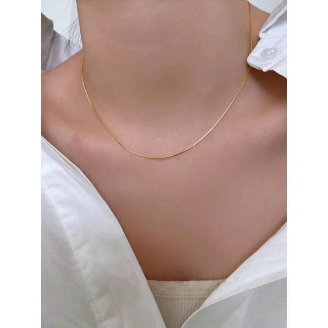 Minimalist Chain Necklace - SHEIN BD
