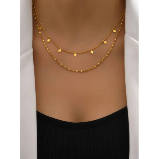 Gold Plated Necklace - SHEIN BD Gold Plated Necklace - SHEIN BD