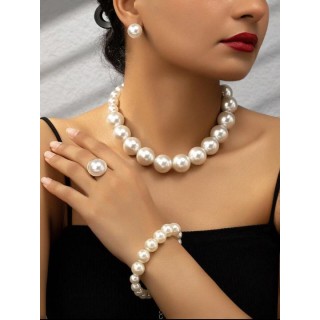 Pearl Necklace Set - SHEIN BD