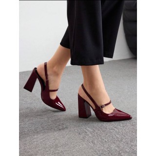 Wine Red Heel