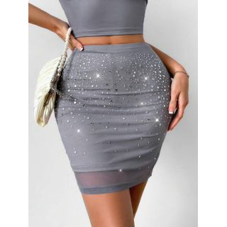 Sexy Transparent Slim Skirt - SHEIN BD