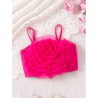 Young Girls Floral Top