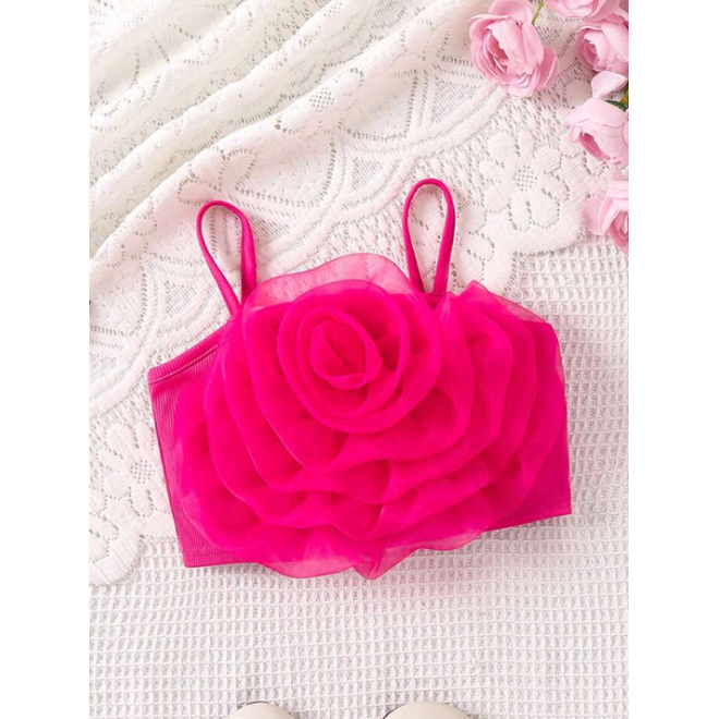 Young Girls Floral Top