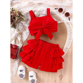 Baby Girl Shorts Set