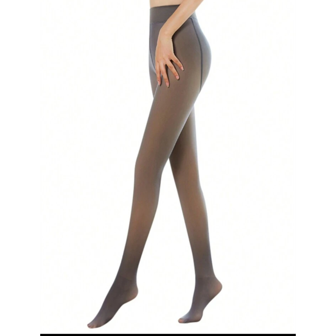 Plus Size Women Thermal Fleece Tights