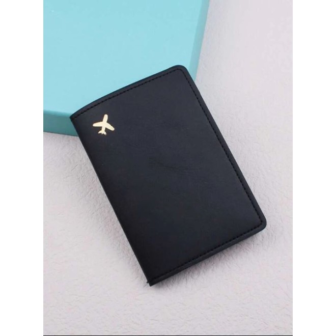 Passport Cover black - SHEIN BD